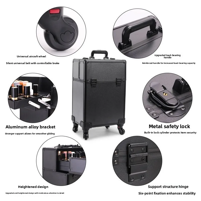 Rolling Cosmetic Luggage Organ - огляд і ціна Beauty & Makeup Katia Di Paola