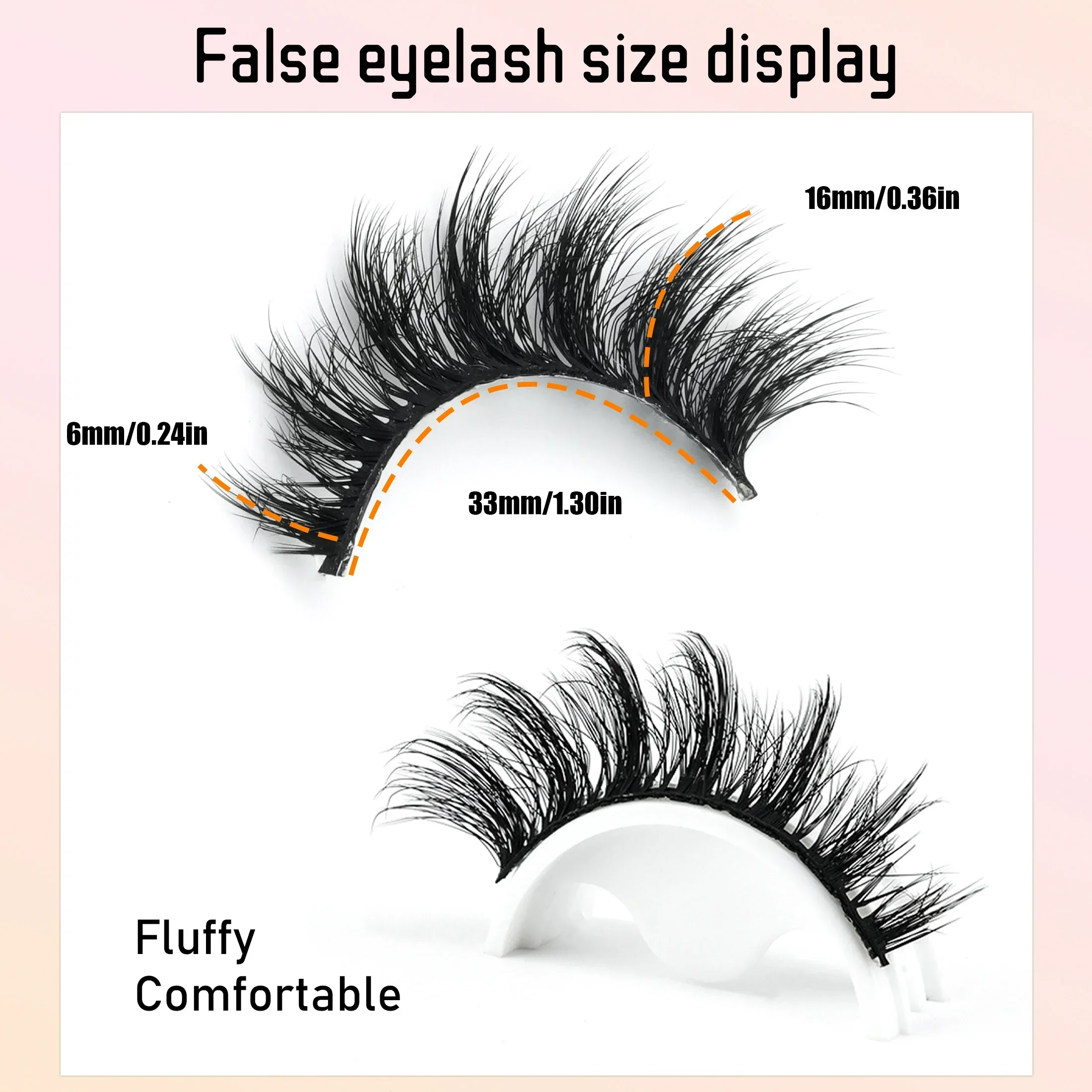 5 Pairs Cat Eye 8D Russian Vol - огляд і ціна Beauty Makeup Women